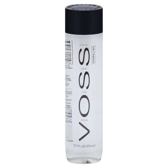 Voss Sparkling Water, 12.6 Fo (Pack of 24)