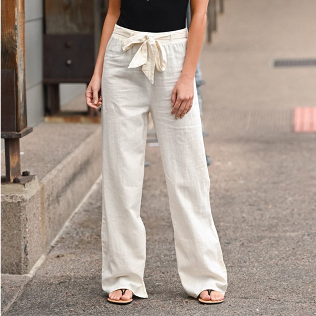 Couver Women's Cotton Spandex Basic Leggings Pants, White S, 1 Count, 1 Pack  