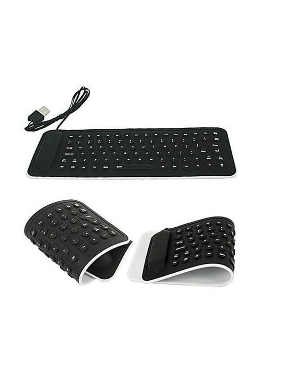 VOSS For Silicone USB Keyboard Laptop Notebook Mini Foldable Flexible Keyboard