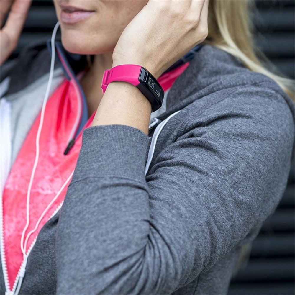 VOSS New Replacement Soft Silicone Bracelet Strap WristBand For Garmin  Vivosmart HR 