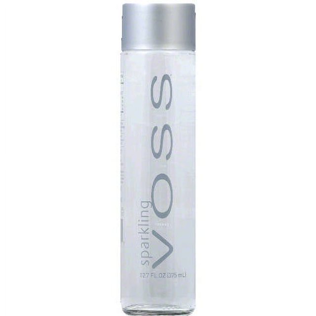 VOSS Sparkling Artesian Water, 12.6 Fl Oz, 24 Pack Bottles