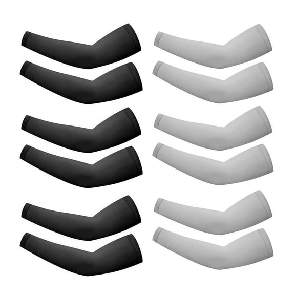 VOSS UV Protection Arm Sleeves Men Women Cooling Sun Sleeves Arms