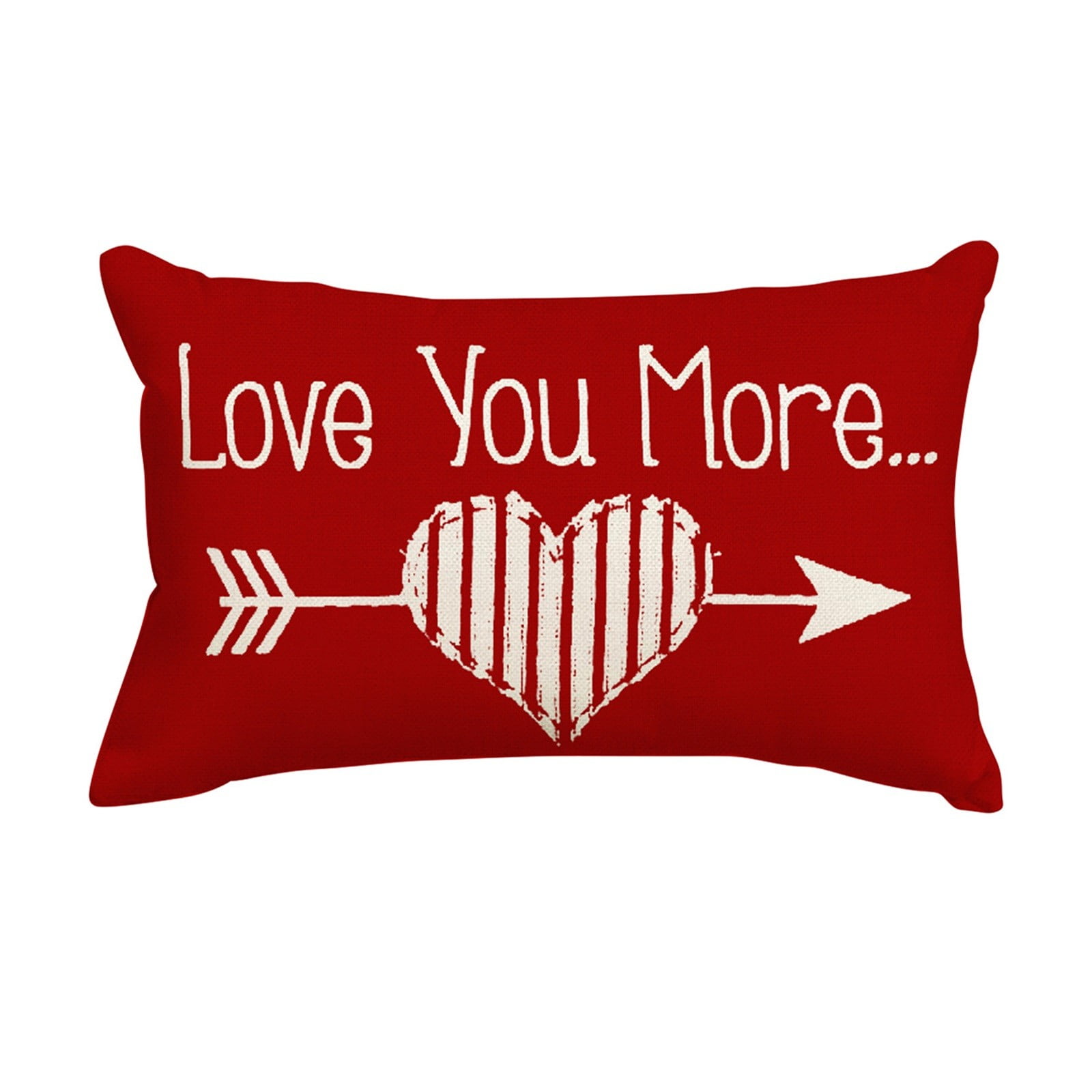 VOSS Valentine's Day I Love You Throw Pillow Covers 12 x 20 Inch