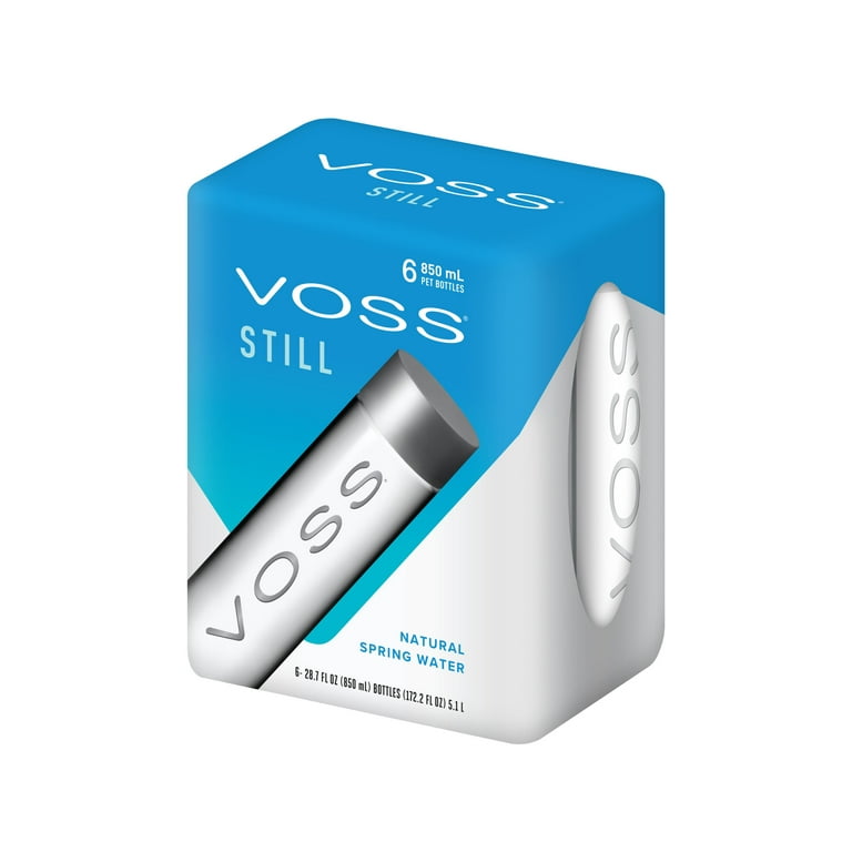 VOSS WATER STILL 850mL/28.74oz PET 6 PACK - Walmart.com