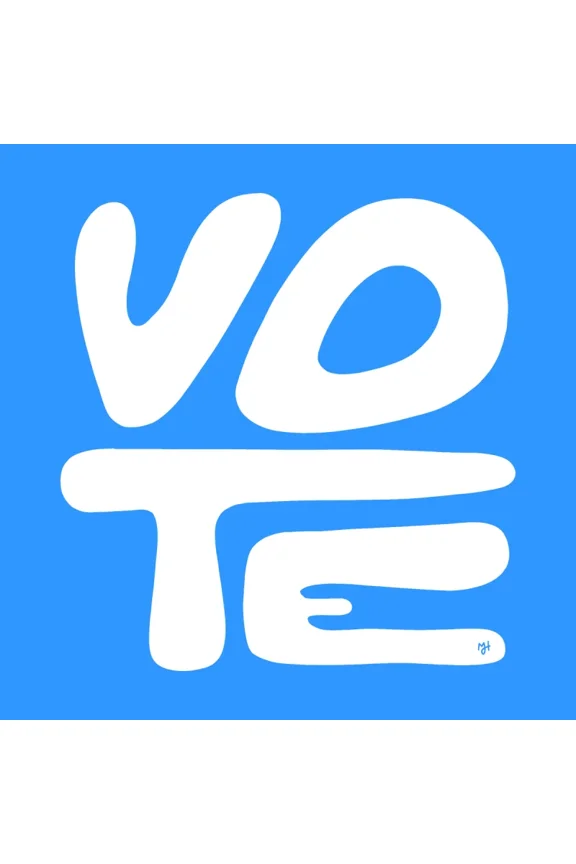 VOTE BLUE Michael J Hildebrands