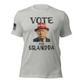 thumbnail image 1 of VOTE FOR GRANDPA TRUMP 2024 Unisex t-shirt (Athletic Heather, L), 1 of 4