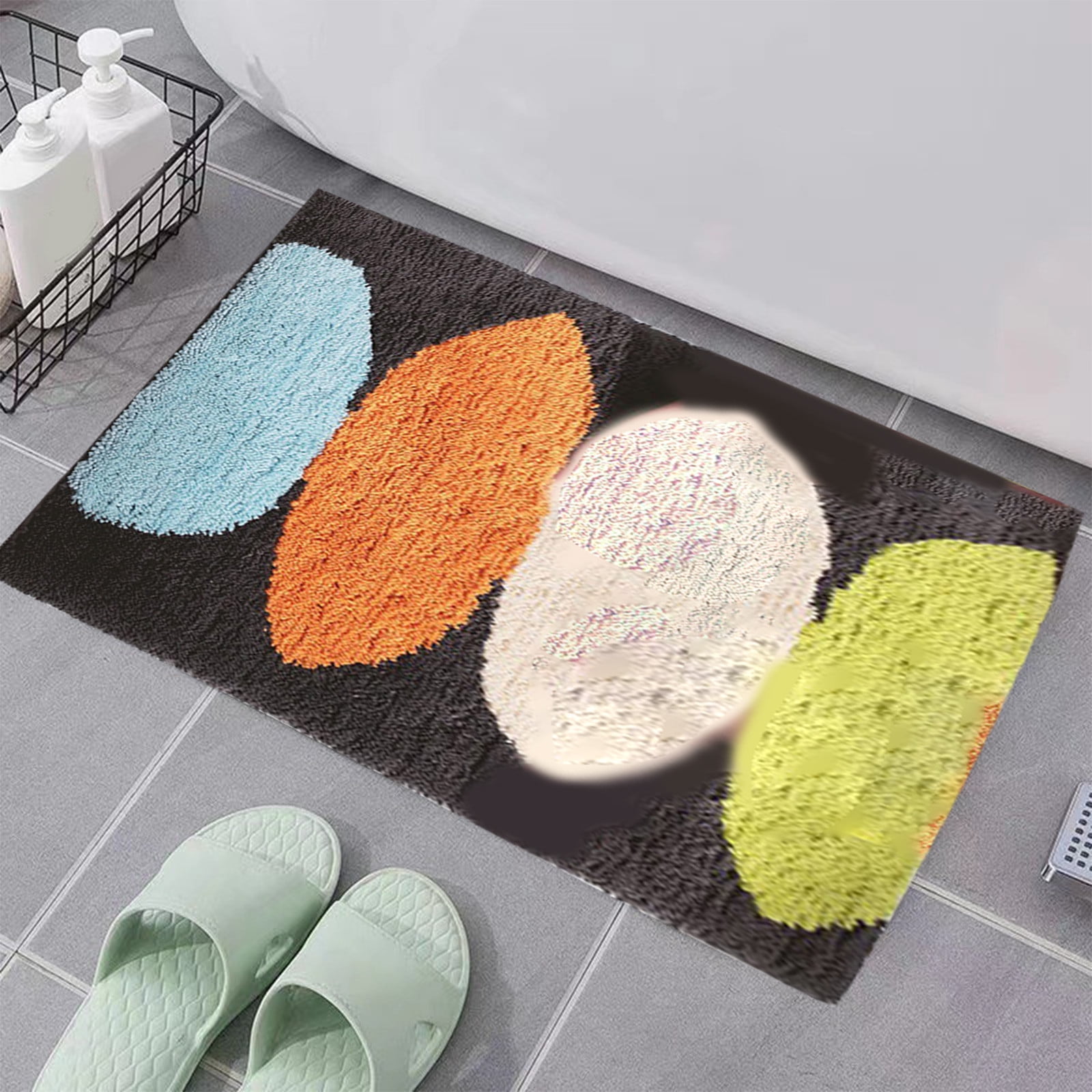 VOTRUDI Bathroom Rugs Indoor Door Rug,Extra Soft and Absorbent Shaggy