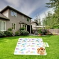 thumbnail image 1 of VOTRUDI Beach Mat - Outdoor Impermeable Picnic Blankets Mat for Outing, Camping, and Humidity Proofing,59x39in,B, 1 of 6