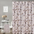 thumbnail image 1 of VOTRUDI Canvas Shower Curtain Lightweight Floral 71x79in with Split Rings, 1 of 9
