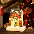 thumbnail image 1 of VOTRUDI Colorful Small House Window Decoration,Christmas Ornaments Clearance,Christmas Decor Gift,Christmas Indoor Decor for Room Office Tabletop,B, 1 of 5