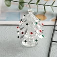 thumbnail image 1 of VOTRUDI Crystal Xmas Tree Figurine,Christmas Tree Clearance,Glass Statue Desktop Ornaments,Christmas Indoor Decor for Room Office Tabletop,Clear, 1 of 1