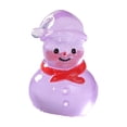 thumbnail image 1 of VOTRUDI Cutesnowman Micro Scene,Christmas Decorations Indoor Clearance,Small Glowing Ornaments,Christmas Indoor Decor for Room Office Tabletop,Purple, 1 of 2