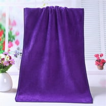VOTRUDI Extra Large Bath Towel Sets,Washcloths, Soft Microfiber, Quick Dry, Highly Absorbent Bath Towels,Purple