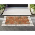 thumbnail image 1 of VOTRUDI Floral Doormat 19.69"x31.5" Non Slip Washable Low Profile Dirt Resistant Indoor Outdoor Entryway Front Door Welcome Mat, 1 of 5
