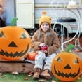 thumbnail image 1 of VOTRUDI Halloween Inflatable Pumpkin Decorations - Cute Outdoor Yard & Garden Blow-Up Decor for Halloween Party, Festive Atmosphere, 1 of 4