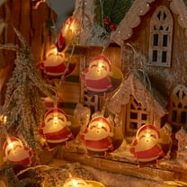 VOTRUDI Led Christmas Lights,9.8ft 20 Count String Lights,Battery Operated Waterproof Xmas Lights for Indoor Outdoor Wedding Holiday Party Home Decor,Multicolor