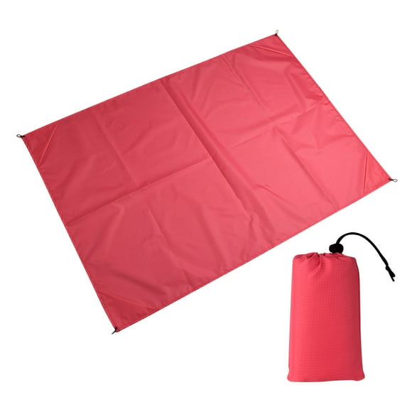 VOTRUDI Picnic Blankets Outdoor - Lightweight Folding Beach Picnic Blanket Large Mat for Portable Cooking Camping and Spring Outings,79x83in,Hot Pink
