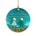 thumbnail image 1 of VOTRUDI Sea Glass Decor - Meaningful Friendship Gift for Women, Inspirational Handmade Keepsake, Eco-Friendly Home Accent, Unique Handcrafted Decoration, 1 of 6