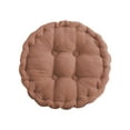 thumbnail image 1 of VOTRUDI Seat Cushion,Outdoor Chair Cushions,Round Cushion Thickened Fart Cushion Chair Cushion Soft Cushion Corduroy Soft Cushion,Brown, 1 of 6