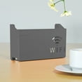 thumbnail image 1 of VOTRUDI Wall Mounted Router Holder No Drill Punch Free Installation Cable Management Box Hides Modem & Cords Plastic Shelf Organizer for Router/Switch, 1 of 6
