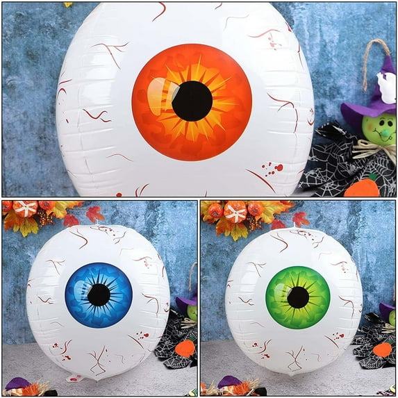 VOTRUDI Water-Resistant Inflatable Halloween Eyeball Decoration - Large-Sized for Indoor & Outdoor Party, Garden Decor