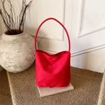 thumbnail image 1 of VOTRUDI Women's Tote Bag Small Shoulder Handbag Red Striped Lightweight Foldable Polyester Shopping Tote Everyday Essential Travel Work Purse For Women, 1 of 7