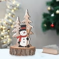 thumbnail image 1 of VOTRUDI Wooden Christmas Decoration,Christmas Decorations Clearance,Desktop Ornament,Christmas Indoor Decor for Room Office Tabletop,Multicolor, 1 of 6