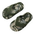 thumbnail image 1 of VOUZZA Cartoon Print Kids Beach Shoes, EVA Flip Flops with Adjustable Heel Strap, Toddler Boys Girls Summer Pool Clogs Sandals, 1 of 7