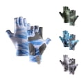 thumbnail image 1 of VOUZZA Fishing Gloves Ice Silk Half Finger Non Wear Resistant Cooling Sport Mit, 1 of 4