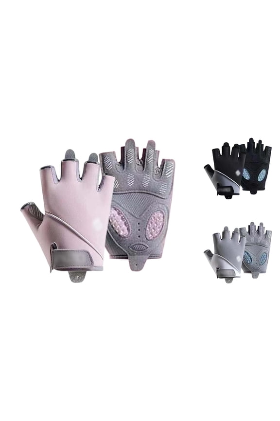 Kids Sport Gloves Half Finger Gloves Boys Girls Cycling Camping Fishing Outdoor Sports Breathable Wheelchair Mittens