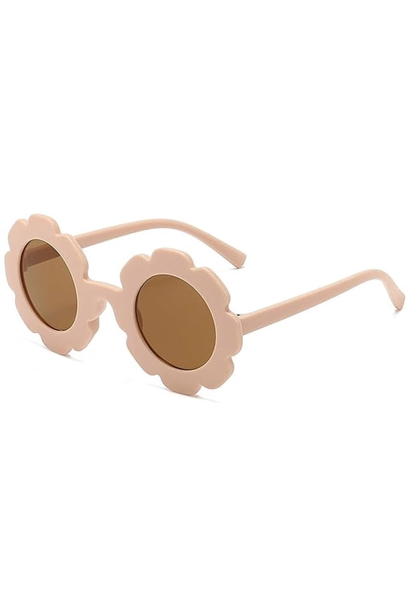 Kids Sunglasses Cute Sunflower Shape UV Protection Flower Toddler Glasses Outdoor Eyewear