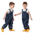 thumbnail image 1 of VOUZZA Kids Waterproof Waders with Boots Toddler Rain Bibs for Muddy Play Children One-Piece Fishing Suit for Beach & Puddle Water Play Gear, 1 of 3