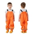 thumbnail image 1 of VOUZZA Kids Waterproof Waders with Boots Toddler Rain Bibs for Muddy Play Children One-Piece Fishing Suit for Beach & Puddle Water Play Gear, 1 of 3