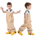 thumbnail image 1 of VOUZZA Kids Waterproof Waders with Boots Toddler Rain Bibs for Muddy Play Children One-Piece Fishing Suit for Beach & Puddle Water Play Gear, 1 of 3