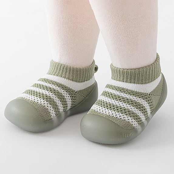 VOUZZA Mesh Infant Kids Leisure Shoes, Soft Bottom Breathable Sport Socks Shoes, Non-Slip Solid Color Walking Sneakers