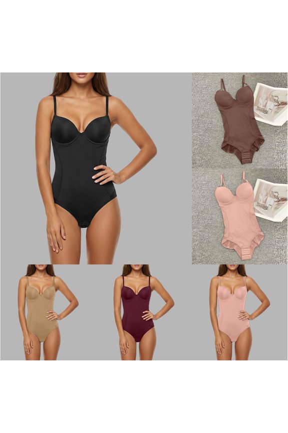 Shapewear Bodysuit Womens Seamless Lace Underwire Full Body Shaper Tummy Control Corset Fajas