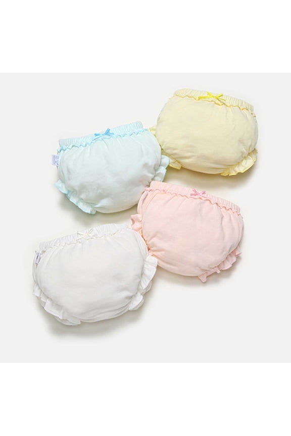 Toddler Boys and Girls Cotton Underwear Soft Breathable Briefs Boxer Shorts Pack for Kids Infants 1-2 Years Old