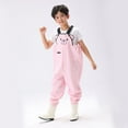 thumbnail image 1 of VOUZZA Waterproof Kids Chest Waders, Fishing Hunting Waders with Rain Boots, Toddler Youth Full Body Water Overalls, Size 3T-10 Years, 1 of 8