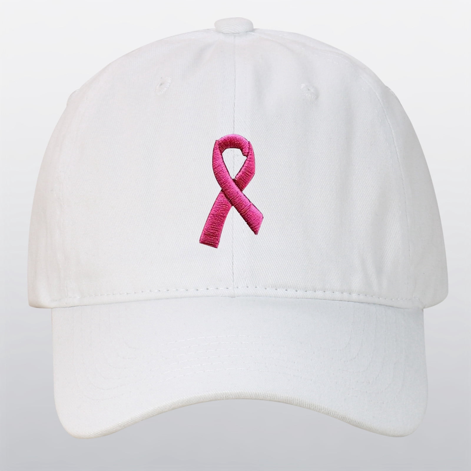 Curve Ribon Pic VOUZZA Womens Cancer Awareness Baseball Cap Ribbon Embroidered Hat with ...
