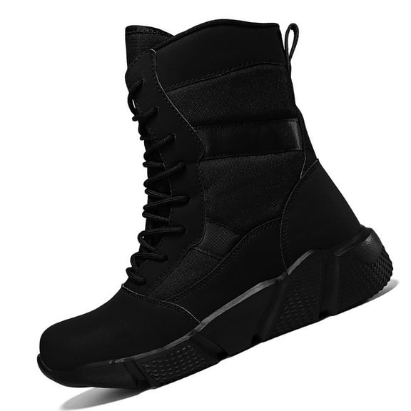 VOVORY Fashion Mens Dress Boots Lightweight EVA Outsole Male Hiking Boots Women Outdoor Casual Walking Shoes