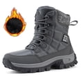 thumbnail image 1 of VOVORY Men's Snow Boots Insulated Waterproof Warm Hiking Women Winter Boots for Outdoor, 1 of 7