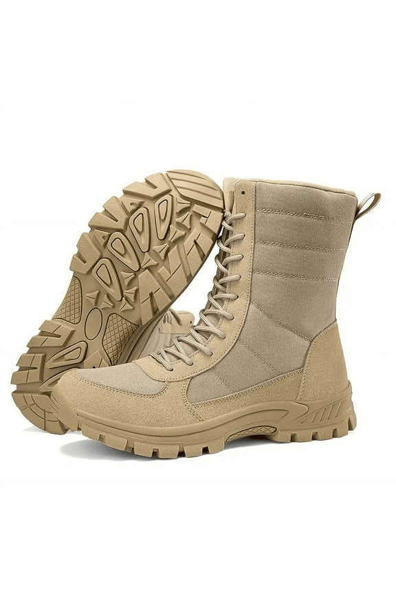 Men's Tactical Boots Anti-Slip Spring Autumn Outdoor Shoes Man Hiking Boots