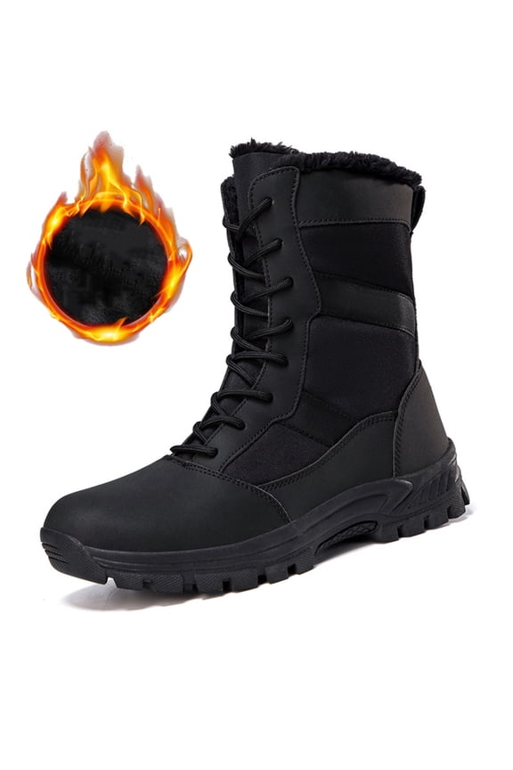 Winter Warm Mens Snow Boots Male Lightweight Hiking Desert Boots Outdoor Sport Walking Shoes for Women