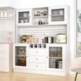 VOWNER Pantry Kitchen Storage Freestanding Buffet