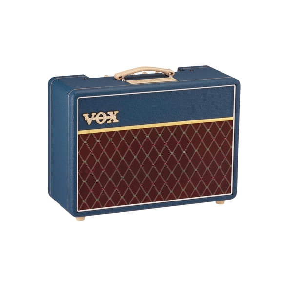 VOX AC10 1x10 Inch 10W Combo Guitar Amplifier (Limited Edition Royal Blue)