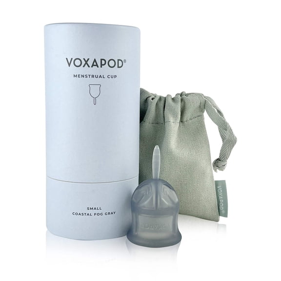 VOXAPOD Menstrual Cup, Small, Coastal Fog Gray - 1 ct