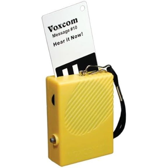 VOXCOM III 100 Voice Labeling System with 100 Cards$$Electronics Other