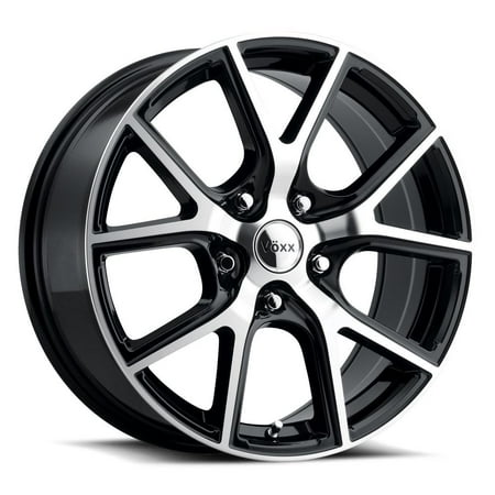 VOXX Lumi Rim 17X8 5x120 Offset 35 Gloss Black Machined Face (Quantity of 1)
