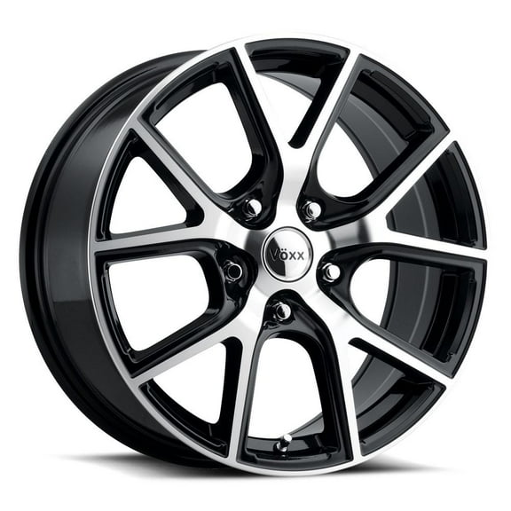 VOXX Lumi Rim 20X9 5x115 Offset 20 Gloss Black Machined Face (Quantity of 1)