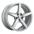 thumbnail image 1 of VOXX Modena Rim 18X8.5 5X108 Offset 35 Silver Machined Face (Quantity of 1), 1 of 2